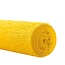 Crepe paper on roll | Colour: Yellow | Width 50 centimetre | Length 2.5 metre | Per 5 rolls