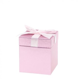 4A Geschenkbox “Gina” | Farbe: Rosa | Länge 9.3 centimeter | Höhe 10 centimeter | Pro 6 Schachteln