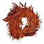 Gepreserveerde Eucalyptus Berry Krans | Kleur: Rood | Diameter 35 centimeter | Per krans