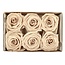 Preserved Rose | Colour: Sand-coloured | Diameter 6 centimetre | Per 6 roses