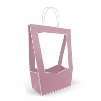 4A Bags “Médaillon” | Colour: Oudroze | Length 23 centimetre | Width 14 centimetre | Height 38 centimetre | Per 5 bags