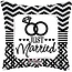 Party! Balloon “Just Married” | Colour: Black White | Diameter 45 centimeter | Per 10 balloons