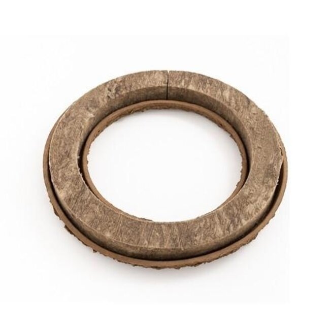 Oasis Bio Fibre Ring Basis | Kleur: Bruin | Diameter 38 centimeter | Per 2 ringen