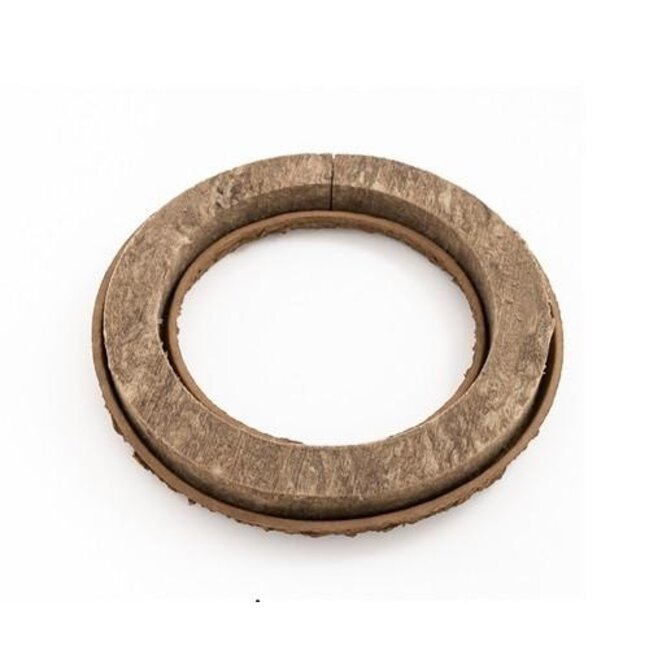 Oasis Bio Fibre Ring Basis | Kleur: Bruin | Diameter 44 centimeter | Per 2 ringen
