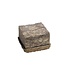 Oasis Bio Fibre Block Base | Colour: Brown | Length 13 centimeter | Width 13 centimeter | Height 9 centimeter | Per 4 blocks