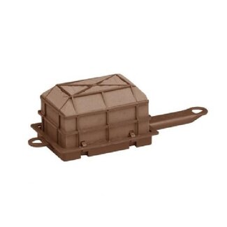 4A Oasis Bio Florette Maxi | Couleur: Marron | Longueur 36 centimètre | Largeur 14 centimètre | Hauteur 9 centimètre | Par 12 supports