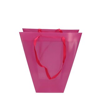 4A Tassen Kadotas | Kleur: Fuchsia | Breedte 24 - 11 centimeter | Hoogte 26 centimeter | Per 10 tassen