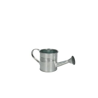 4A Zinc Watering Can | Colour: Silver-coloured | Diameter 7 centimeter | Height 7 centimeter | Per 8 watering cans
