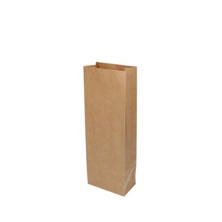 4A Paper Gift Bags | Colour: Brown | Length 10 centimeter | Width 5.5 centimeter | Height 28.5 centimeter | Per 100 bags
