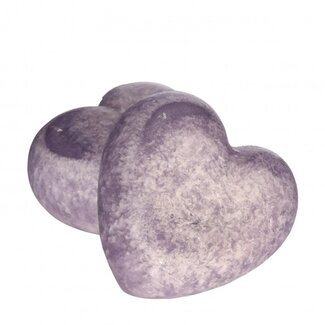 4A Aroma Herz Lavendel | Farbe: lilafarbig | Durchmesser 4.5 centimeter | Breite 2 centimeter | Pro 18 Herzen