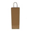 Wijn Geschenk Tassen | Kleur: Bruin | Breedte 8 - 14 centimeter | Hoogte 39 centimeter | Per 50 tassen