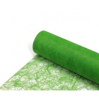 4A Textil Faser Leinen | Farbe: Apfelgrün | Breite 60 centimeter | Länge 25 meter | Pro Rolle