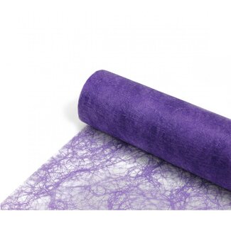 4A Textiel Fibre Linnen | Kleur: Paars | Breedte 60 centimeter | Lengte 25 meter | Per rol