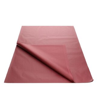 4A Seide Papier Blatt | Farbe: Bordeauxrot | Länge 50 centimeter | Breite 75 centimeter | 17 gram/m2 | Pro 480 Blätter