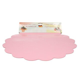 4A Textil Blumella Vlies | Farbe: Rosa | Durchmesser 44 centimeter | Pro 25 Blätter