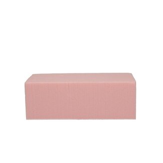 4A Oasis Coloured Floral Foam Block | Colour: Light pink | Length 23 centimeter | Width 11 centimeter | Height 8 centimeter | Per 4 blocks