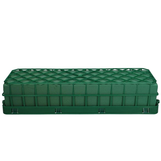 Oasis Dekorette | Kleur: Groen | Lengte 45 centimeter | Breedte 12.5 centimeter | Hoogte 8.5 centimeter | Per dekorette