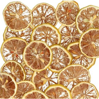 4A Fruit sec Tranches de citron vert | Couleur: Jaune | Poids 250 gram par sachet | Par 5 sachets