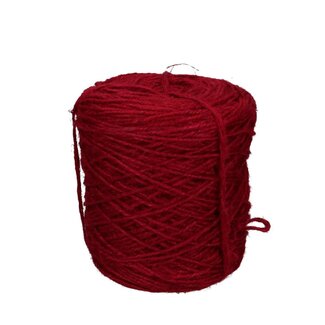 4A Vlas Touw Draad | Kleur: Fuchsia | Diameter 3.5 millimeter | Gewicht 1 kilo | Per rol