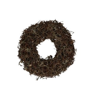 4A Bonsai Krans | Kleur: Donkerbruin | Diameter 30 centimeter | Per krans