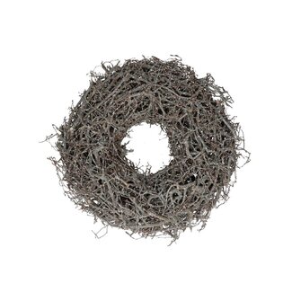 4A Bonsai Krans | Kleur: Natuurlijk Bruin | Diameter 30 centimeter | Per krans