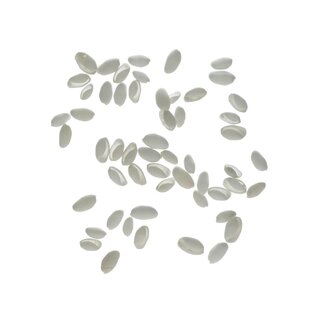 4A Bubble Shell Muscheln | Farbe: Natürliches Weiß | Inhalt 250 gram Muscheln | Pro Beutel