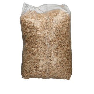 4A Wood chips | Colour: Light brown | Bag content 50 liter | Per bag