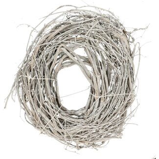 4A Grapevine Wreath | Colour: Natural White | Diameter 40 centimeter | Per wreath