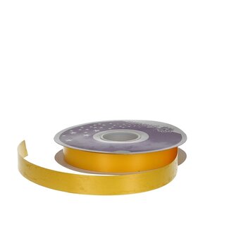 4A Polyseta Lint | Kleur: Geel | Breedte 19 millimeter | Lengte 91 meter | Per rol