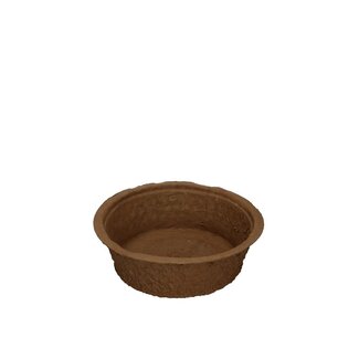 4A Steckschwamm Basis Schale Schälchen Biodur | Farbe: Braun | Durchmesser 23 centimeter | Höhe 8 centimeter | Pro 5 Schälchen