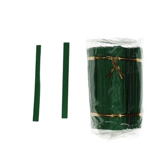 4A Bande de liaison Fil en papier | Couleur: Vert | Longueur 10 centimeter | Contenu boîte 1000 pièces | Par boîte
