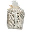 Gedroogd Drijfhout | Kleur: Natuurlijk Wit | Droogdecoratie | Lengte 3 - 7 centimeter | Per 500 gram