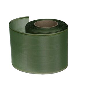 4A Ruban moiré | Couleur: Groen | Largeur 100 millimeter | Longueur 25 meter | Par rouleau
