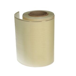 4A Moireband Lint | Kleur: Crèmekleurig | Breedte 150 millimeter | Lengte 25 meter | Per rol