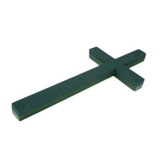 4A Steekschuim Basis FF Kruis | Kleur: Groen | Lengte 60 centimeter | Breedte 31 centimeter | Per 2 kruizen