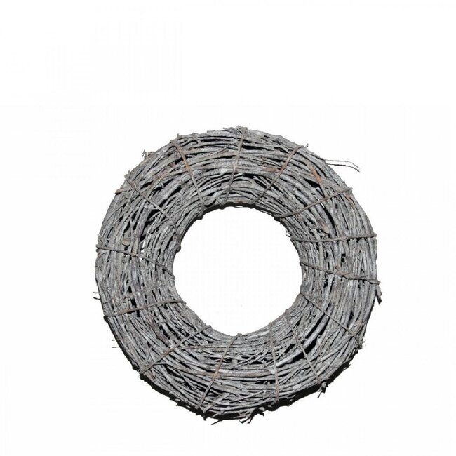 Marilia Krans | Kleur: Natuurlijk Wit | Diameter 30 centimeter | Per krans