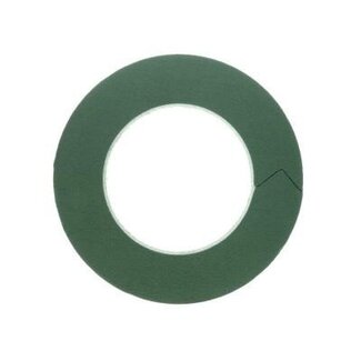 4A Floral foam Base FF Ring | Colour: Green | Diameter 34 centimeter | Per 2 rings