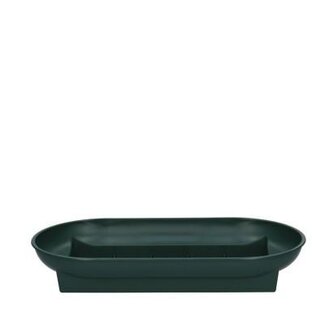 4A Plastic Tray "Dalton" | Colour: Green | Length 30 centimeter | Width 16 centimeter | Height 5 centimeter | Per 10 trays