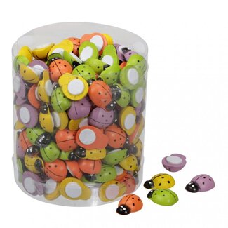 4A Beetle Sticker Decoration | Colour: Mixed Colours | Diameter 20 millimetre | Per 220 stickers