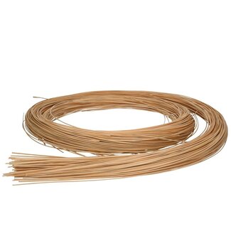 4A Rotan Rattan | Kleur: Lichtbruin | Diameter 1.5 millimeter | Per 250 gram