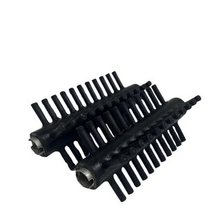 4A Brosse dure | Couleur: Noir | Longueur 175 millimeter | Par 2 brosses