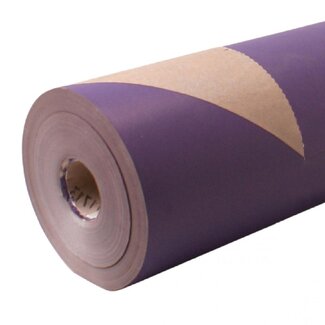 4A Paper on roll | Colour: Purple | Width 60 centimetre | 50 gram/m2 | Weight 12 kilo | Per roll