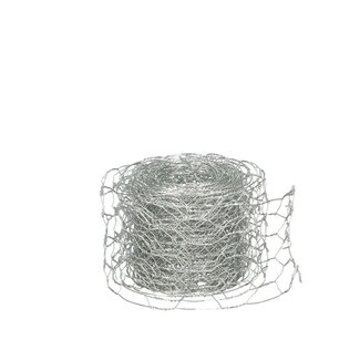 4A Hexanet Mesh Wire | Colour: Silver-coloured | Width 5 centimeter | Length 5 meter | Per roll