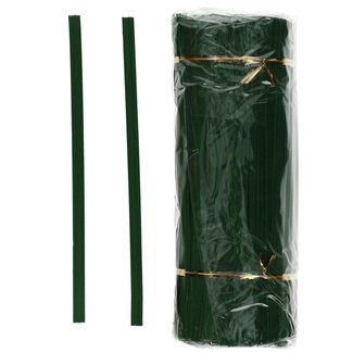 4A Bindstreep Papierdraad | Kleur: Groen | Lengte 20 centimeter | Inhoud doos 1000 stuks | Per doos