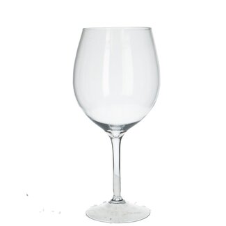 4A Bokaal Glas “Brisbane” | Kleur: Transparant | Diameter 17 - 23 centimeter | Hoogte 50 centimeter | Per glas