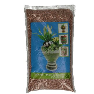 4A Gravel | Colour: Copper-coloured | Diameter 4 - 6 millimetre | Bag contents 5 kilo | Per bag