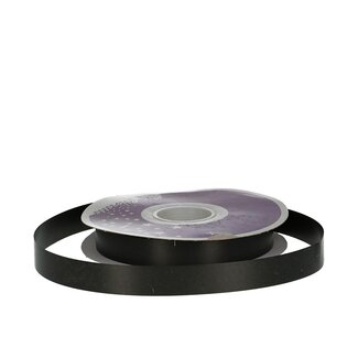 4A Polyseta Ruban | Couleur: Noir | Largeur 19 millimeter | Longueur 91 meter | Par rouleau