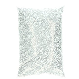 4A Terracotta Balletjes | Kleur: Zilverkleurig | Inhoud 4 liter | Per zak