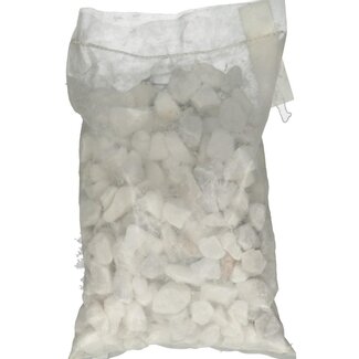 4A Gravel | Colour: Natural White | Diameter 30 - 40 millimeter | Bag content 10 kilo | Per bag