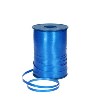 4A Krullint 001 | Kleur: Blauw | Breedte 5 millimeter | Lengte 500 meter | Per rol